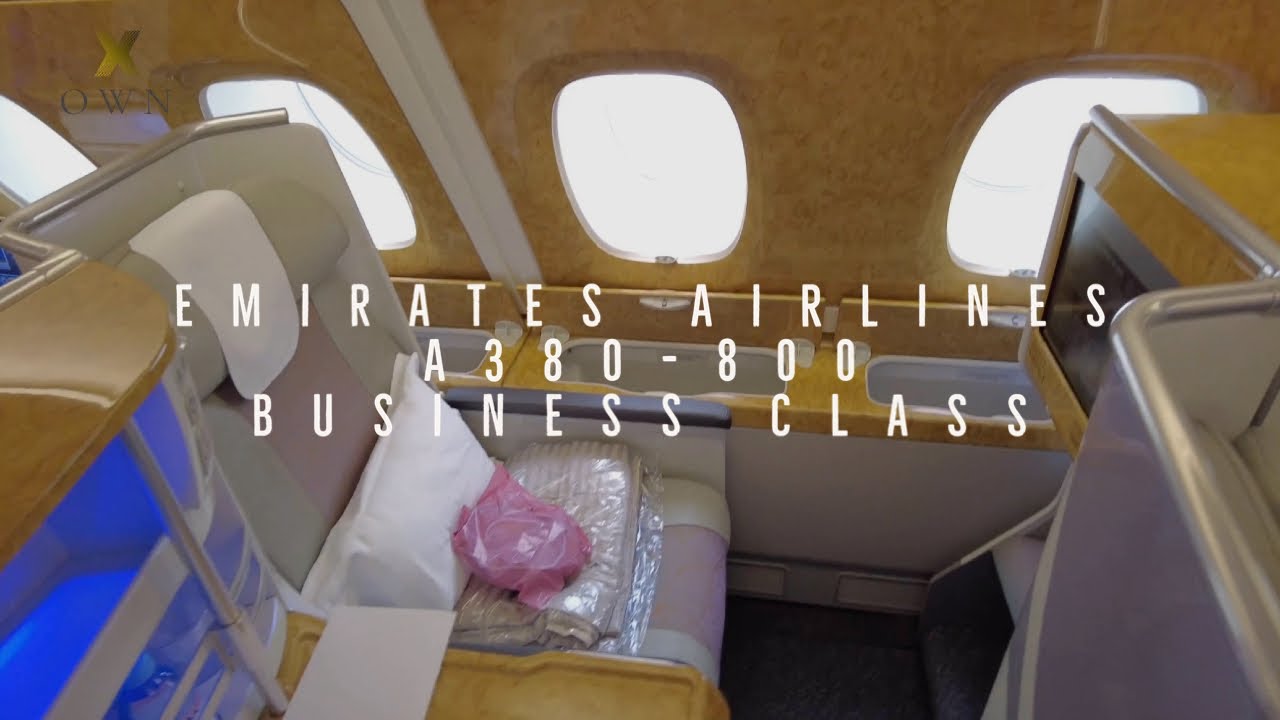 A380-800 • Flying with Emirates Airlines • Dubai to Jeddah • Business Class • 2022