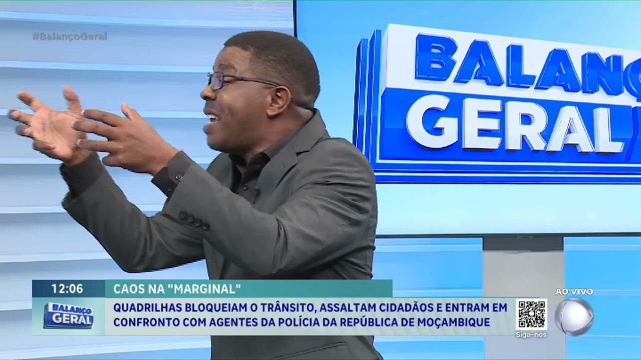 #BalançoGeral  Desmandos, saques e agressão contra agentes da PRM, caracterizam a Av  Marginal