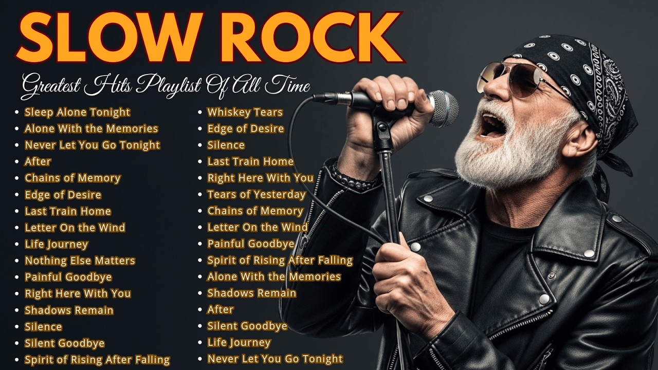 Scorpions, Aerosmith, BonJovi, Led Zeppelin, U2 || Greatest Hits Slow Rock Ballads 70s 80s 90s