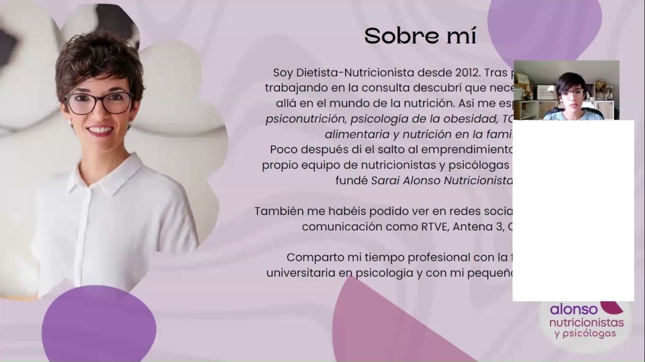 Come sin ansiedad ni restricciones | Sarai Alonso