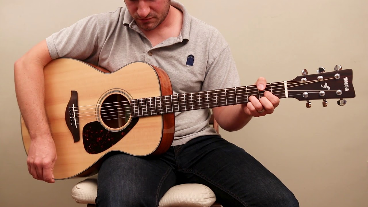 Yamaha FS800 - Acoustic guitar sound sample