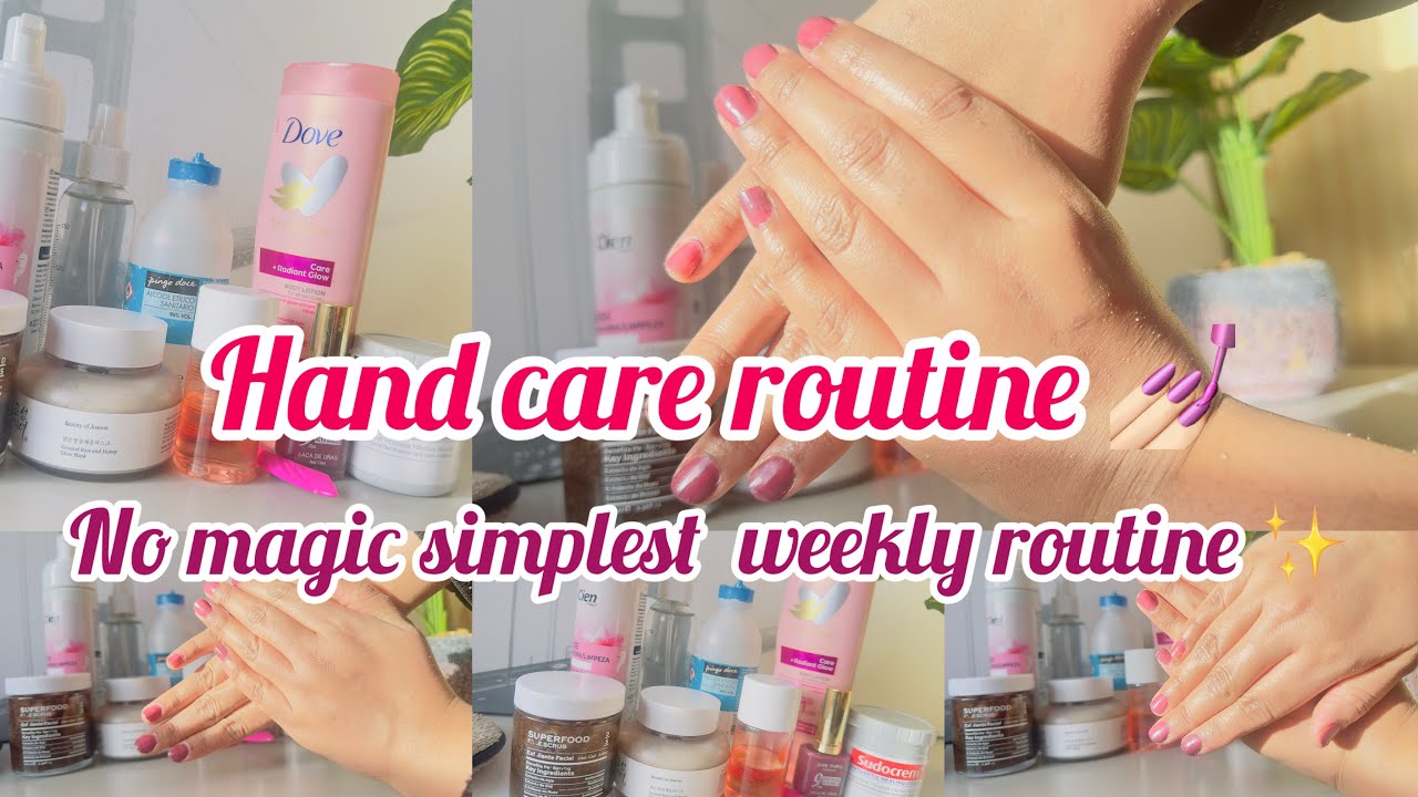 Hand Care Routine for Soft & Glowing Hands | Simplest Routine at Home 😍