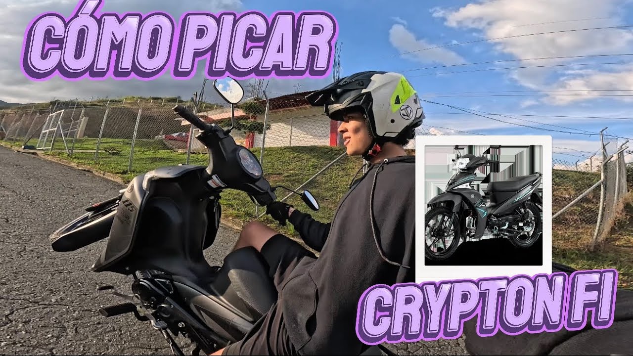 COMO HACER STUNT EN CRYPTON FI | piques motos Wheelie caballito | ZAGRAU_530