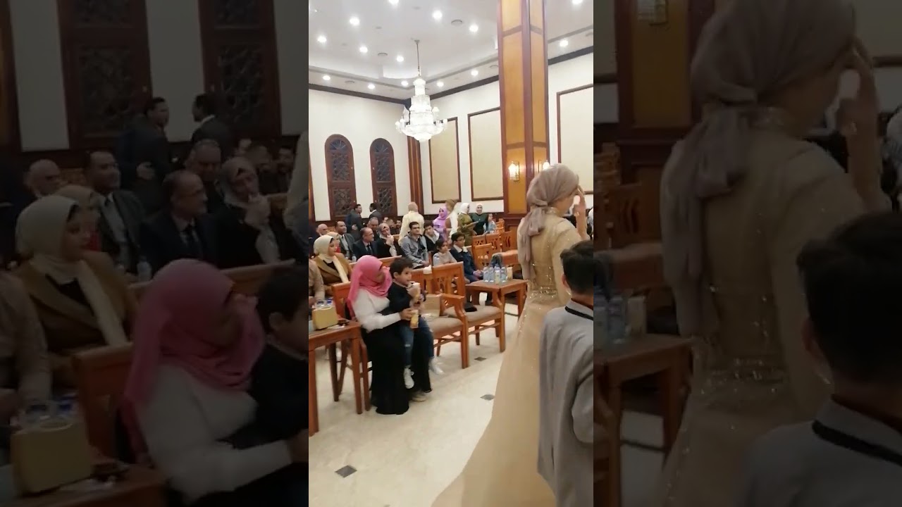 أفراح القاهرة قاعة الروضة مسجد المشير طنطاوى رحمة الله تعالي عليه في جنة الفردوس الأعلى يارب