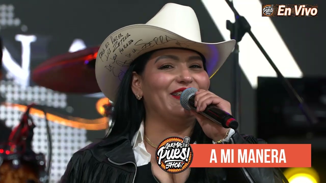 Lili Zetina nos Canta en Que Mas Pues Show!