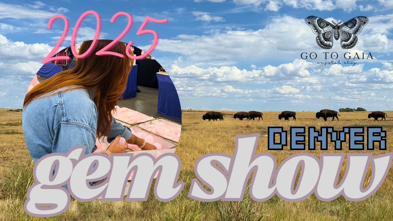 ⛰️Denver Gem, Mineral & Fossil Show 2025 | VLOG