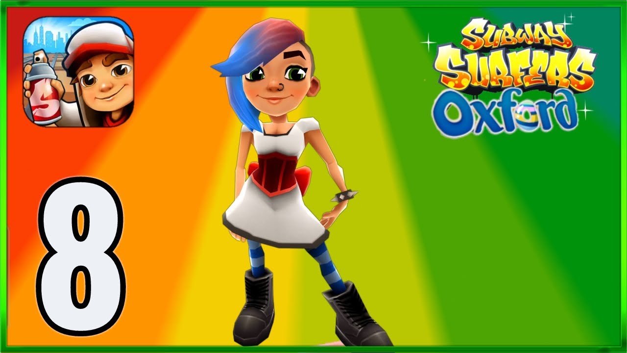 Subway Surfer‪s‬ - Gameplay Walkthrough Part 8 - Lucy (iOS, Android).