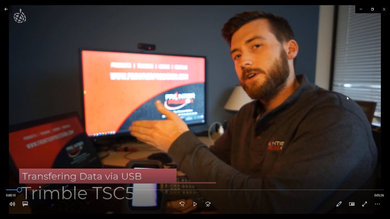 Trimble TSC5 File Data Transfer via USB Cable