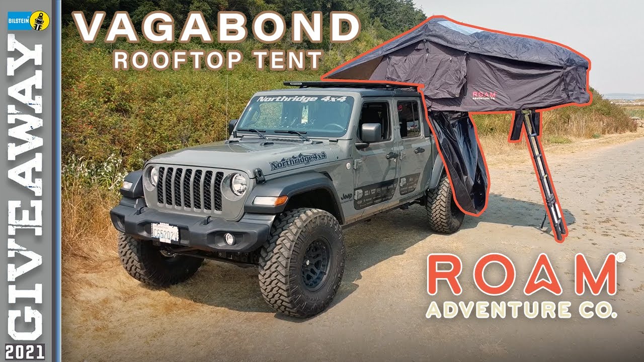 ROAM Roof Top Tent Install & Setup | Jeep Gladiator JT