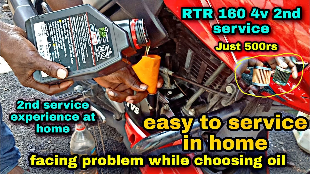 Apache rtr 160 4v 2nd service in Tamil