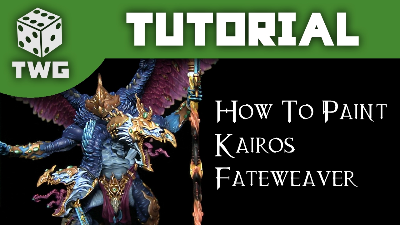 How To Paint Kairos Fateweaver: Warhammer Tutorial: