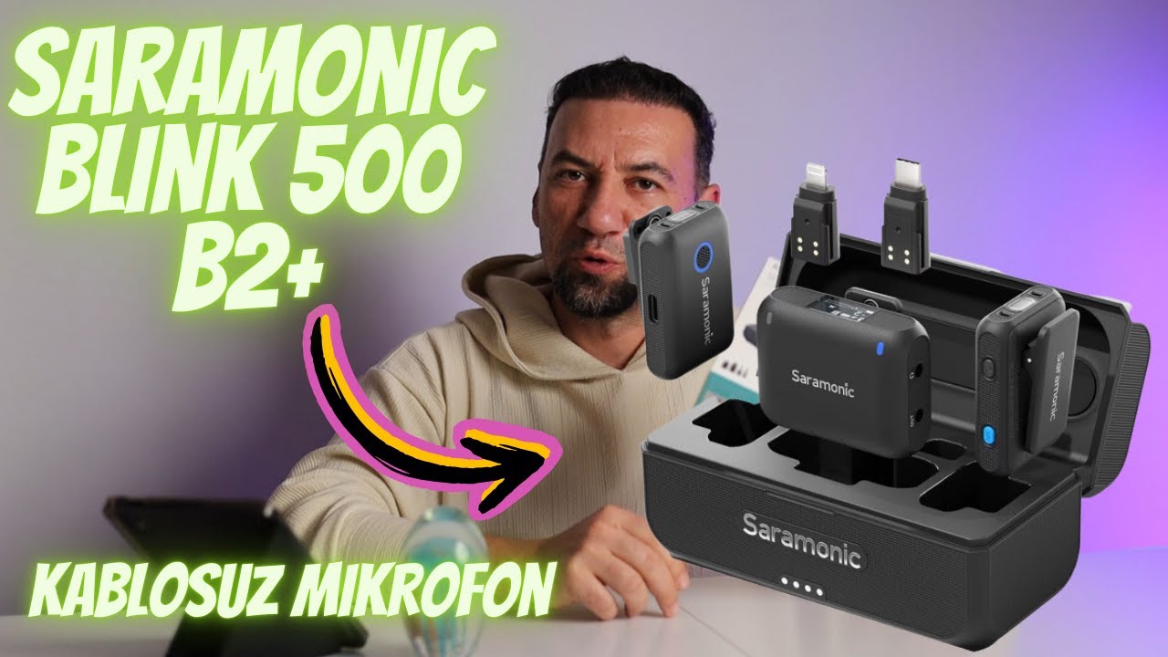 En İyi Wireless Yaka Mikrofonu Olabilir mi? Saramonic Blink500 B2+ Alınır mı?