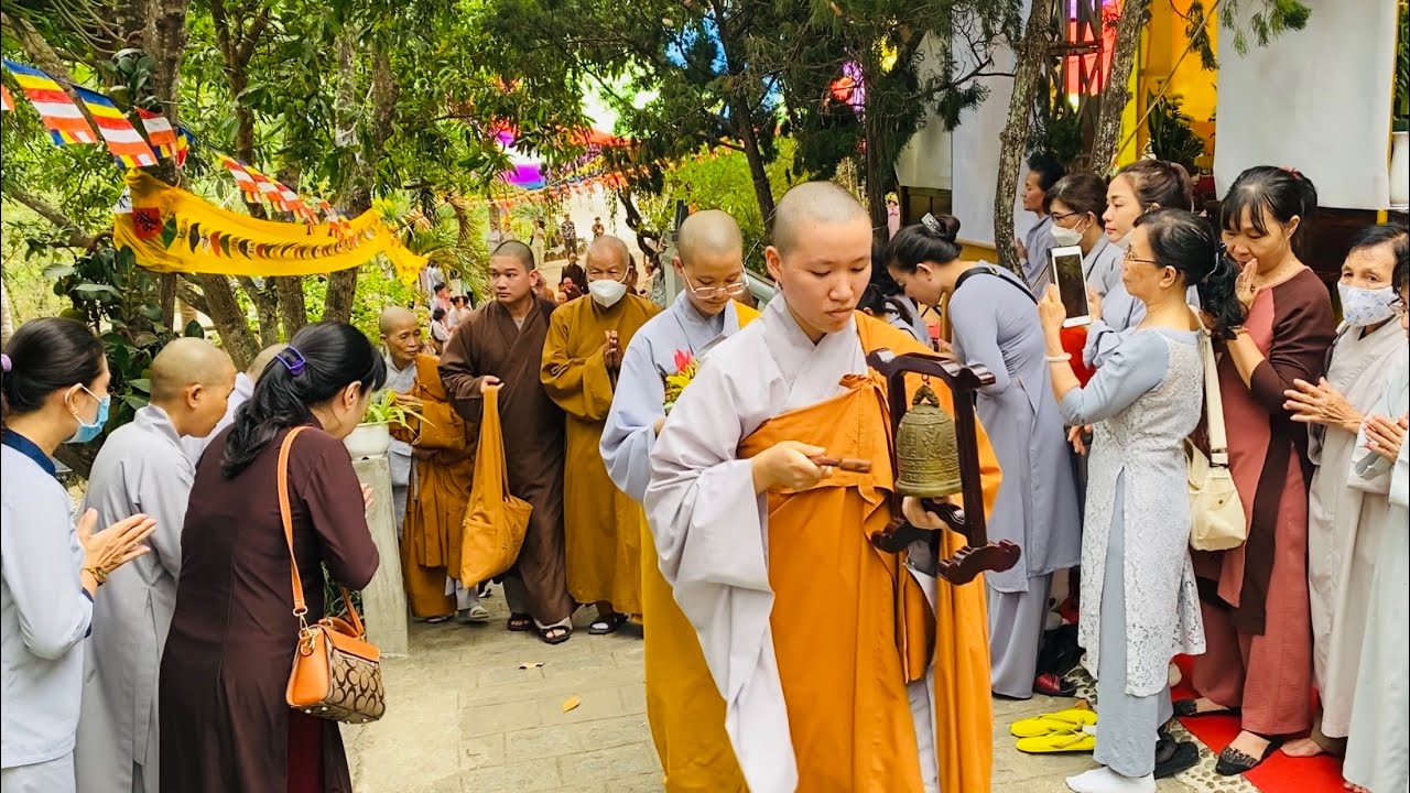 Nha Trang: Lễ Chung Thất Trai Tuần Cố Sư Trưởng Thích Nữ Viên Chánh Chùa Kim Quang - Kim Sơn 27/2 ÂL