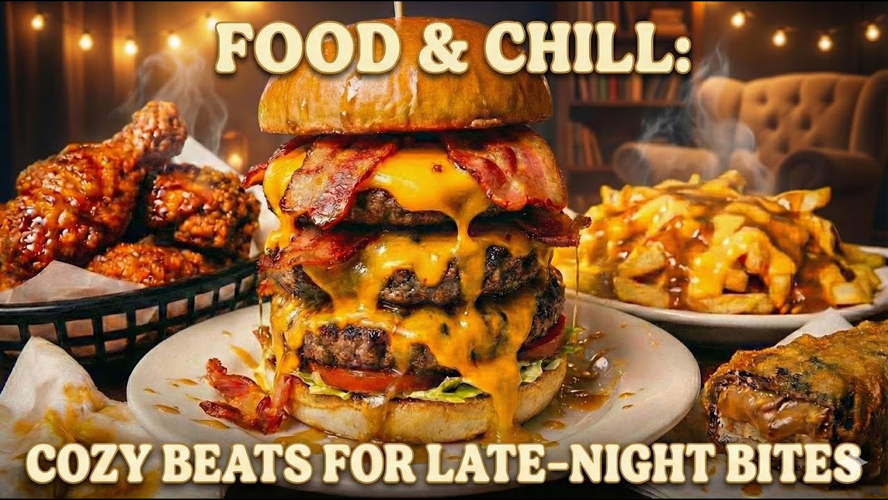 Food & Chill 🍜 | Cozy Music to Eat & Relax (Late-Night Bites)