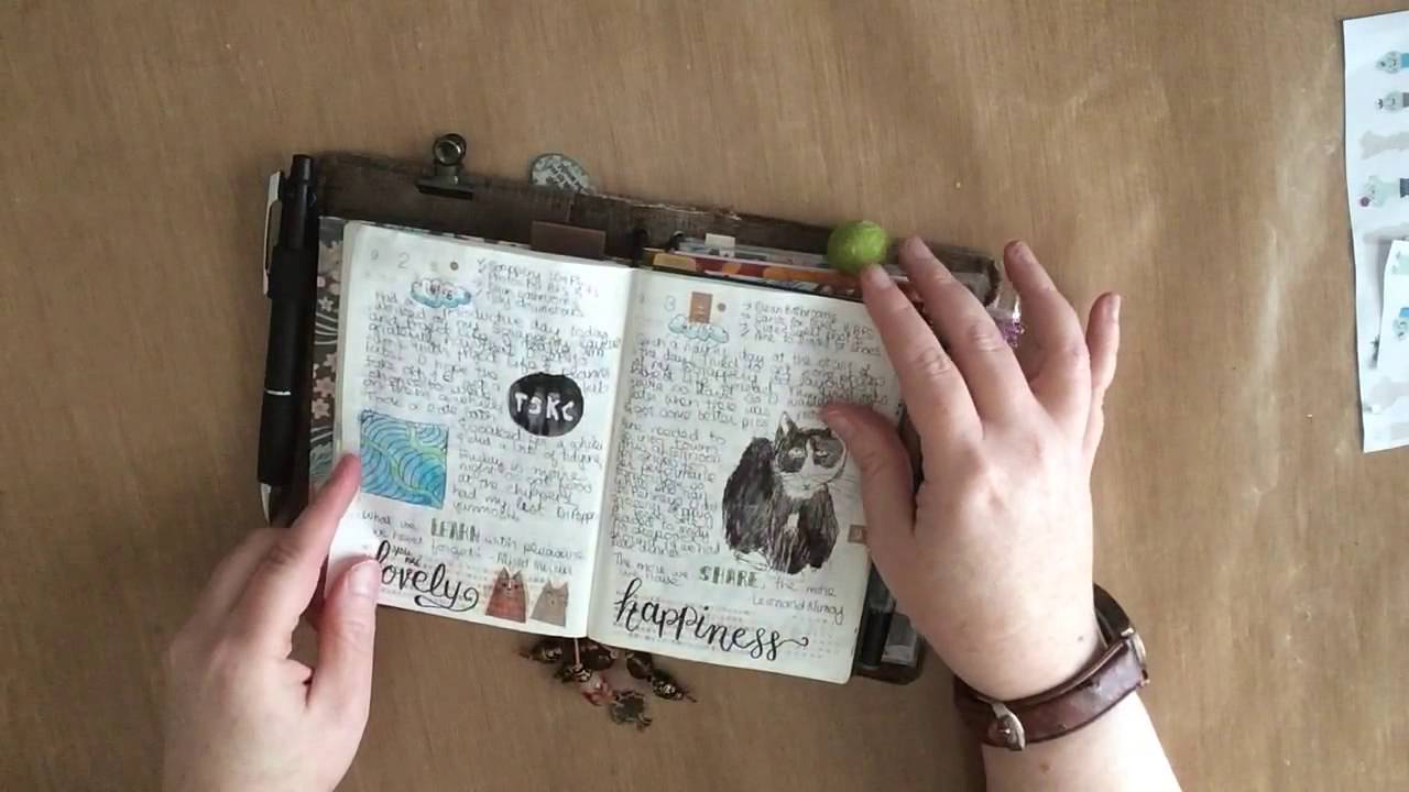 My A6 Setup and Hobonichi Flip Through - October 2016