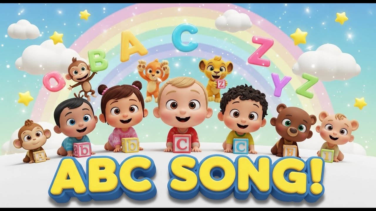 ABC Alphabet Song 🔤🎶 Learn Letters A to Z for Babies & Toddlers