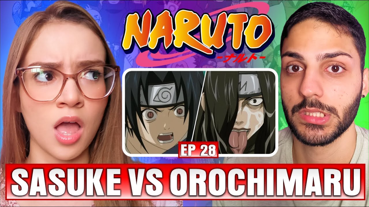 Professora de Geografia ASSISTE NARUTO｜EPISÓDIO 28｜REACT