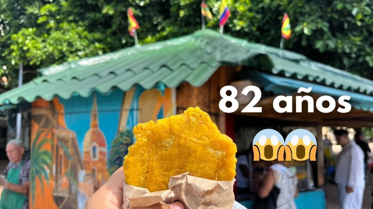Visitando uno de los KIOSCOS MÁS ANTIGUOS de CARTAGENA DE INDIAS | Kiosco palito e' caucho