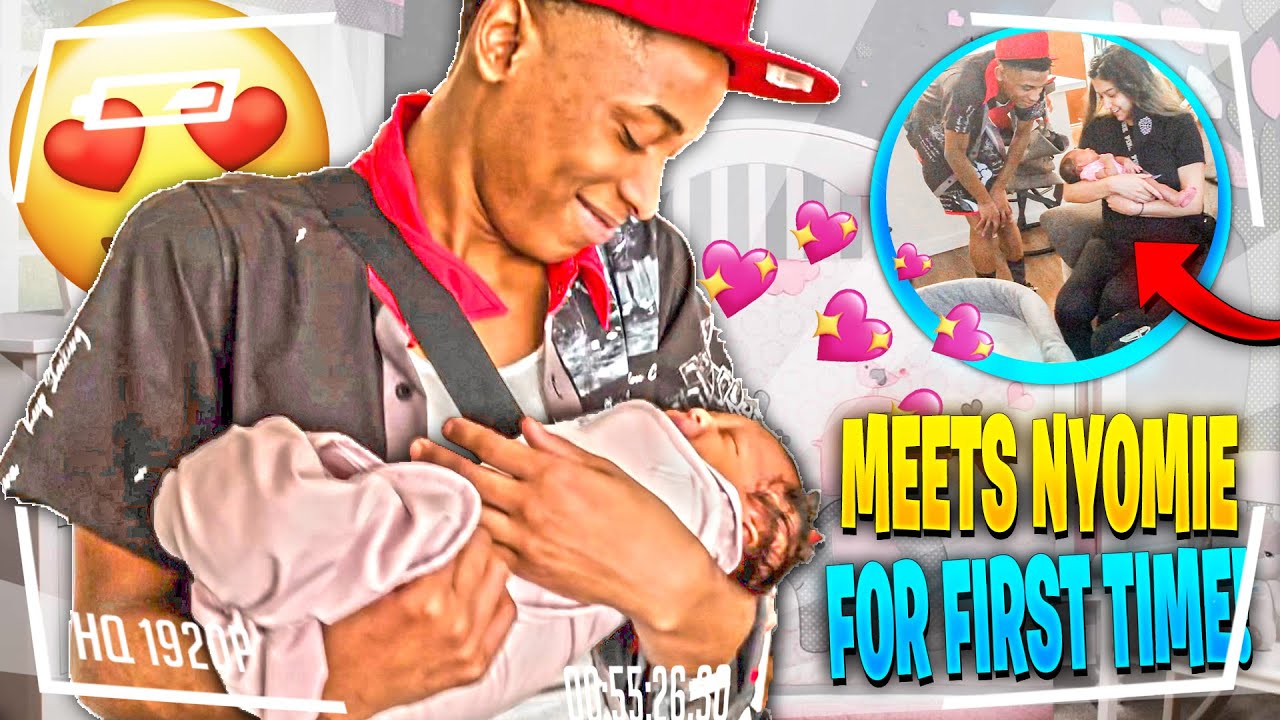 Paidway T.O & His Girlfriend Came To Meet Baby Nyomie For The First Time!!