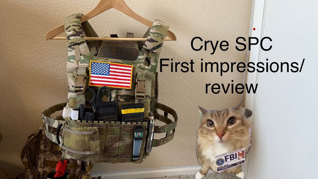 Crye SPC for airsoft, first impressions / review |Crye| spiritus systems | Ferro consepts