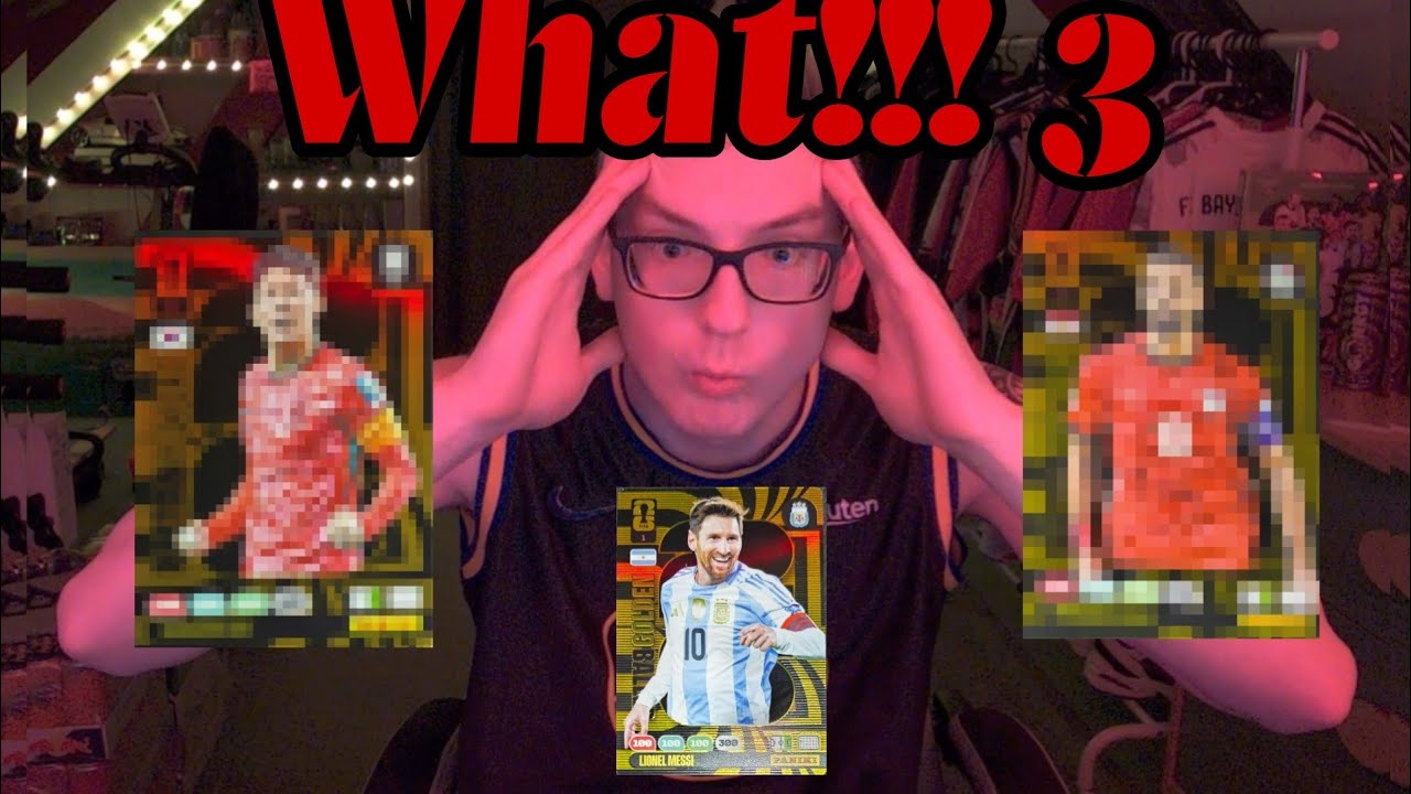 What!!! 3 Golden Baller | Panini Pack Opening