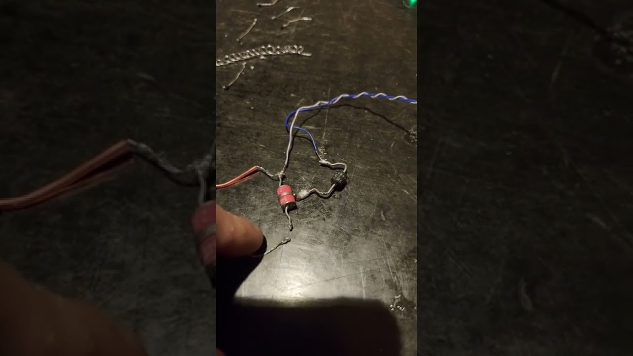 Diodes are not holding up to direct current when I check continuity but other diode not working?