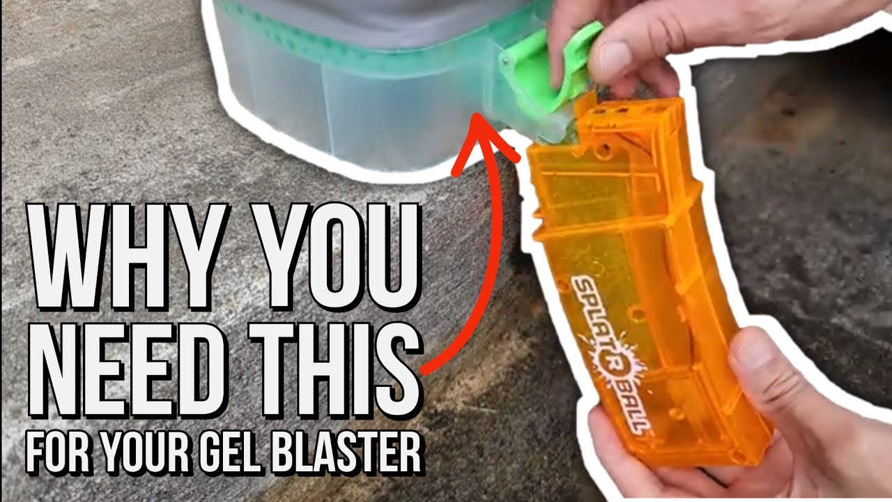 САМЫЙ ПРОСТОЙ СПОСОБ ЗАПРАВИТЬ ГЕЛЕВЫЙ МАГАЗИН ДЛЯ БЛАСТЕРА | GELLET DEPOT от Gel Blaster выращив...