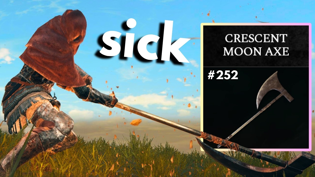 this weapon deserves more hype - (beating ELDEN RING with all 402 weapons)