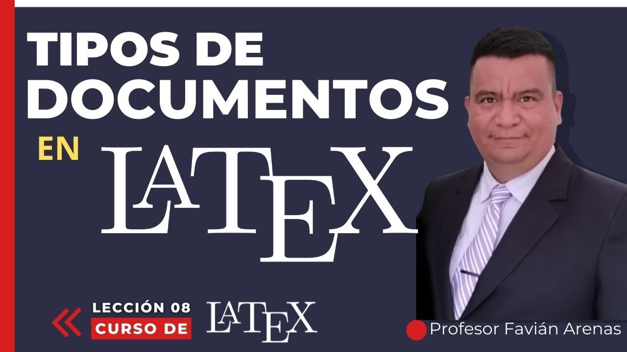 ¿Qué TIPO DE DOCUMENTOS se pueden crear en LaTeX? ¿Qué los diferencia y en qué se asemejan?