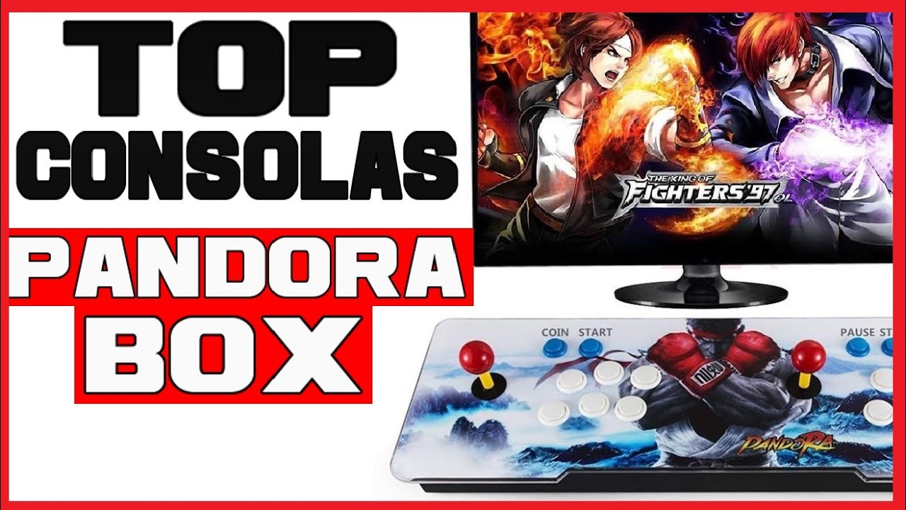 🥇 7 MEJORES CONSOLAS PANDORA BOX🕹️💥 MEJORES CONSOLAS ARCADE RETRO🕹️✅ 2024