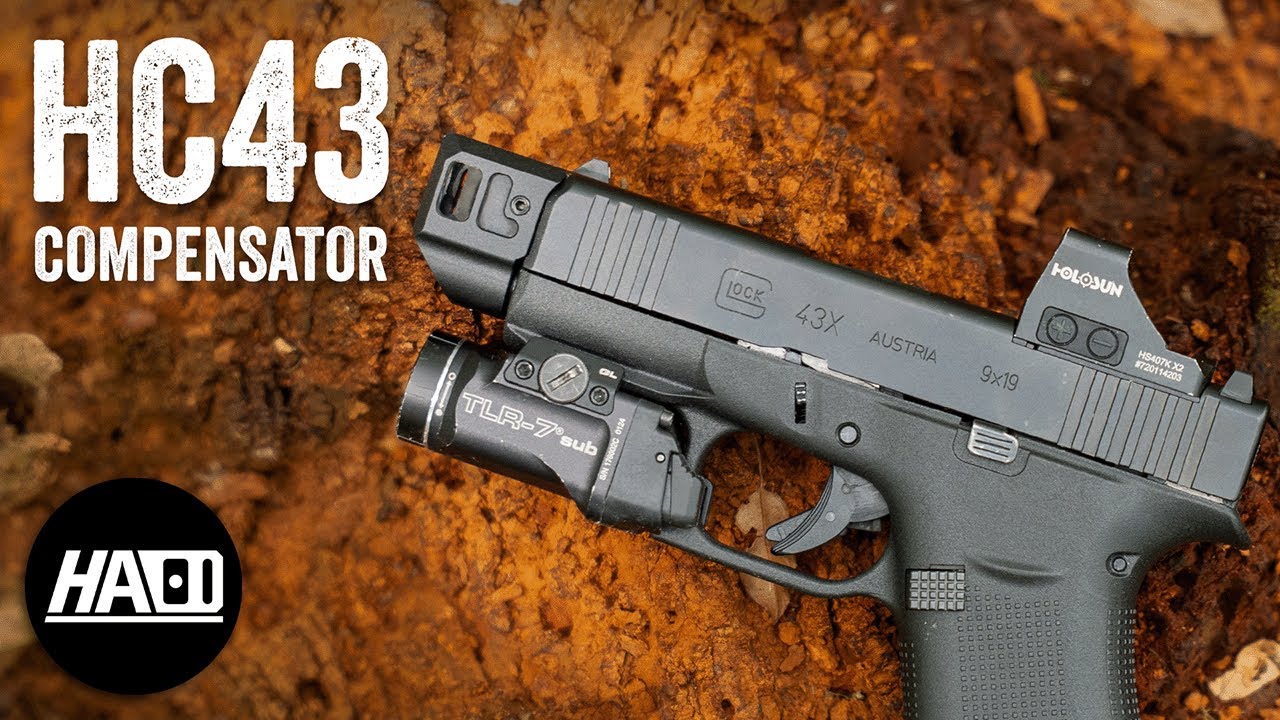 The BEST Compensator for the Glock 43x