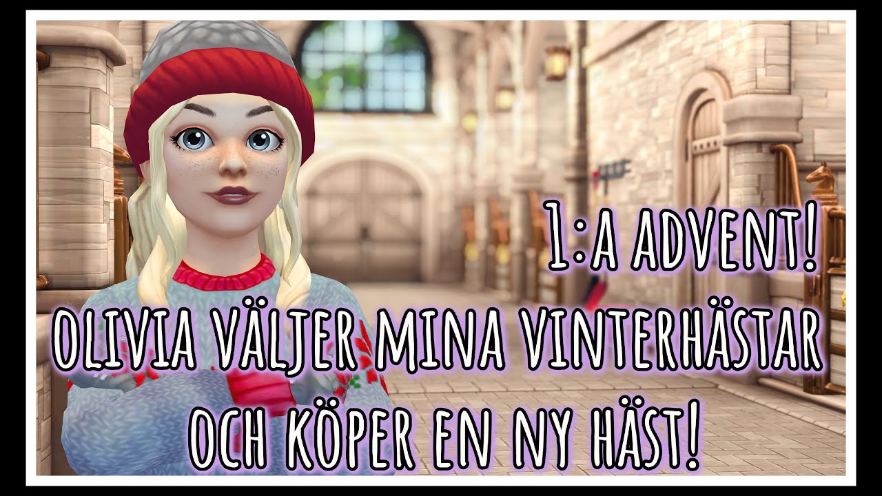 Olivia väljer mina vinterhästar och köper en ny häst!