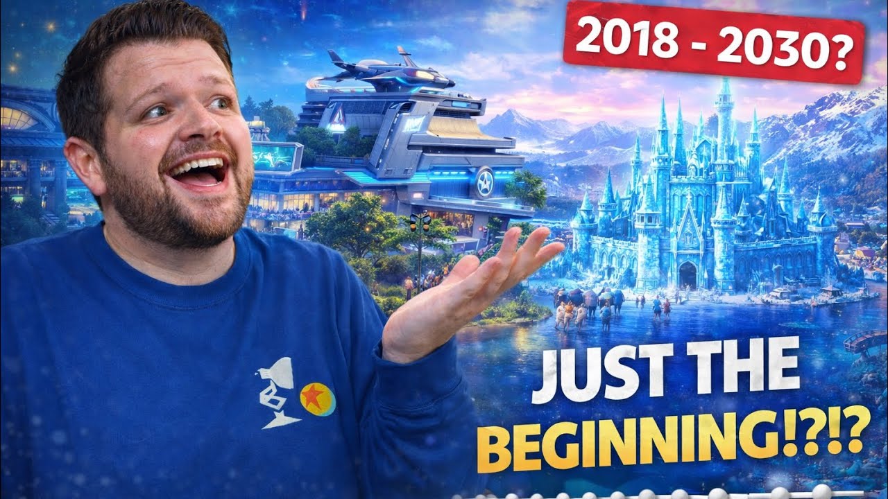 Трансформация парка Walt Disney Studios стоимостью 2 миллиарда евро (с 2018 года по настоящее время)