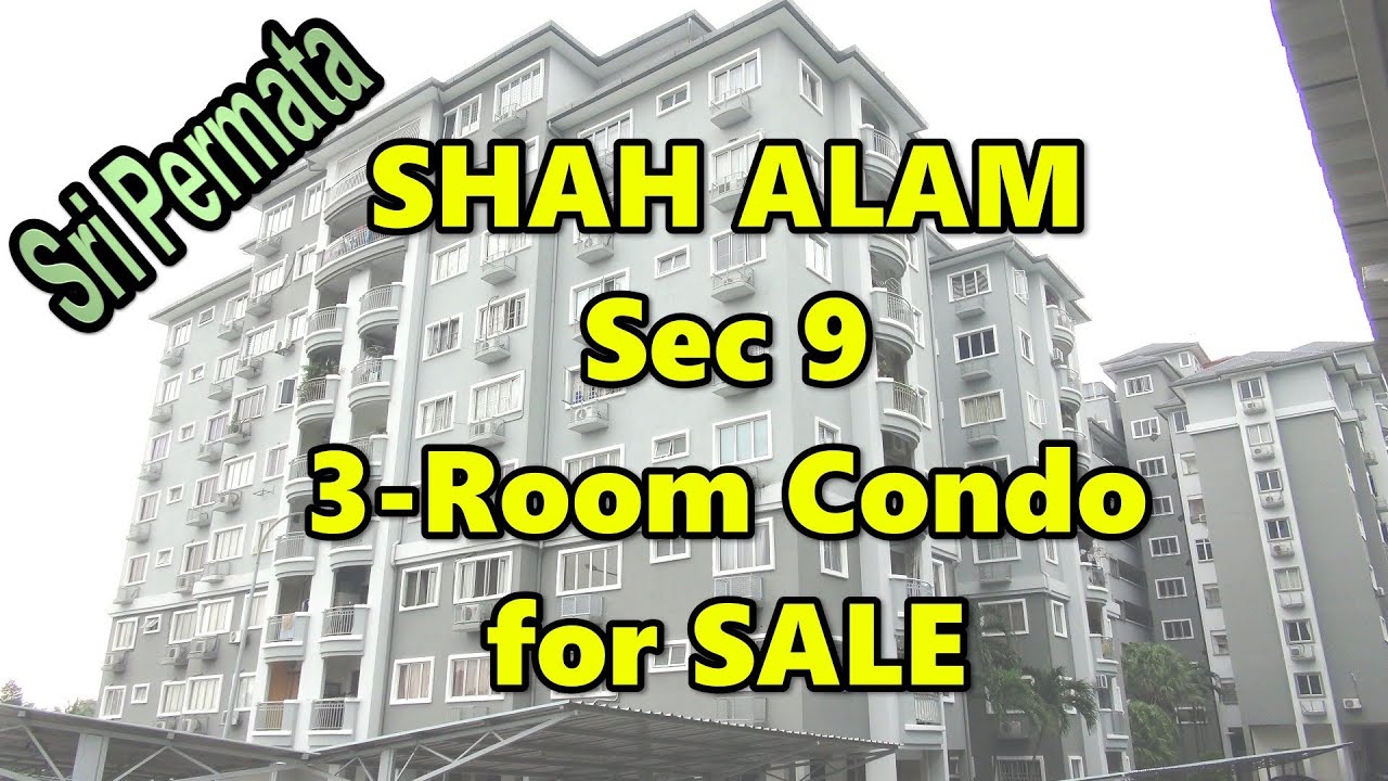 【SOLD】[SHAH ALAM] 3-room Condo. for SALE (Sri Permata Condo)