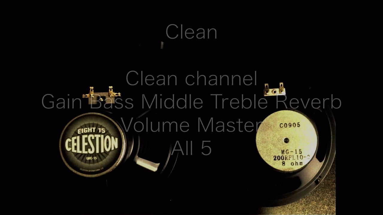Marshall MG-15 VS CELESTION EIGHT 15