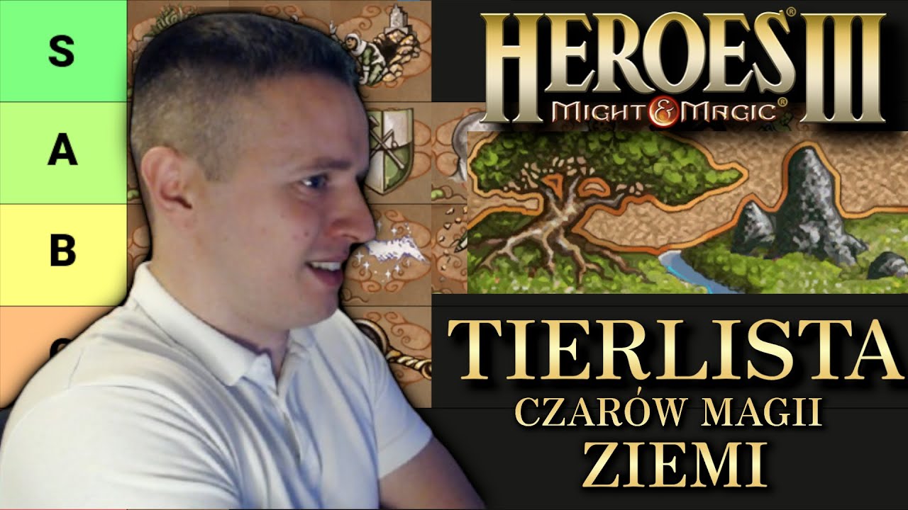 Heroes 3: TIERLISTA ZAKLĘĆ MAGII ZIEMI! Ranking HotA!
