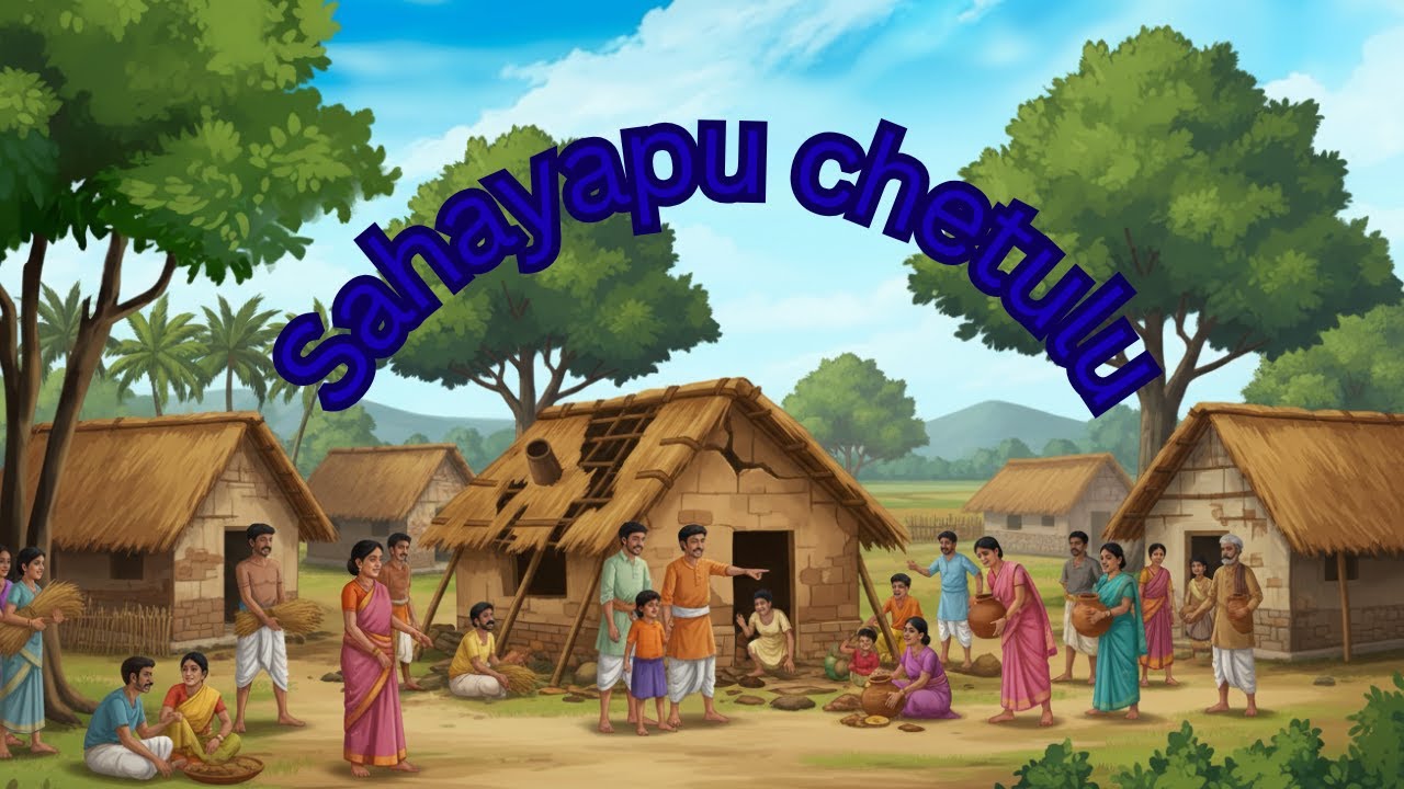 సహాయపు చేతులు | Sahayapu Chetulu | Telugu Moral Story | Helping Hands Story | Cartoon Moral Story
