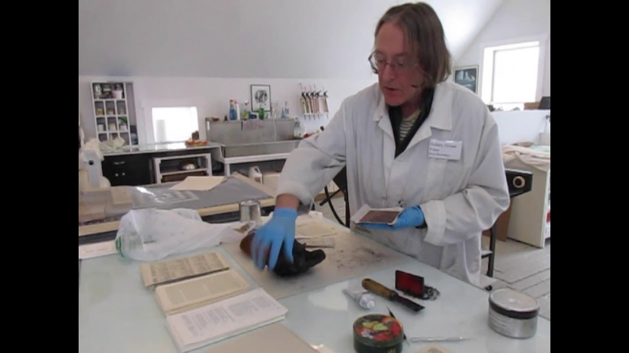 Copper Plate Etching: Making a Print with Bob Morouney