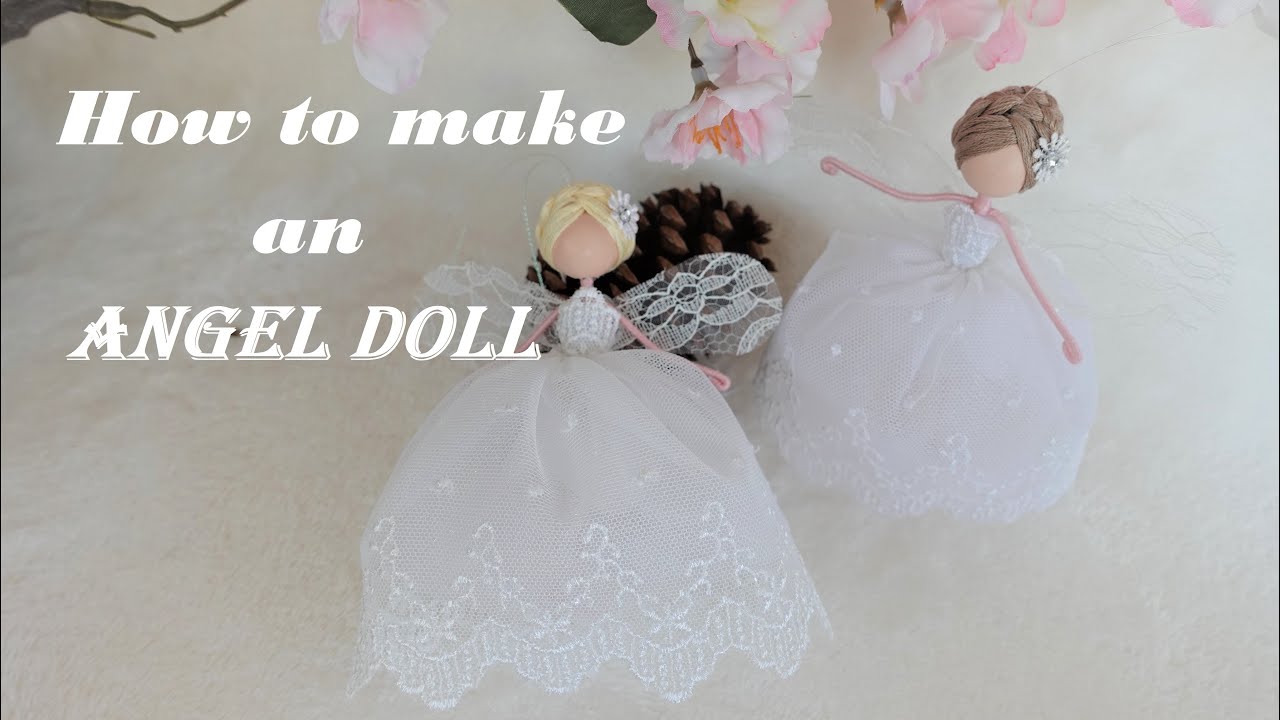 How To Make An Angel Doll | DIY Angel Doll | Búp Bê Thiên Thần 6 | Huong Harmon