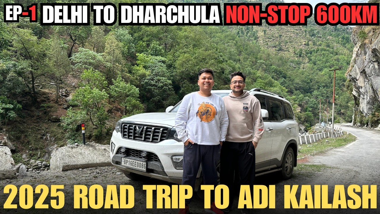 Adi Kailash 2025 Trip | EP 1: Delhi To Dharchula By Road 600 KM Non-Stop🔥| Vaibhav Beast #adikailash