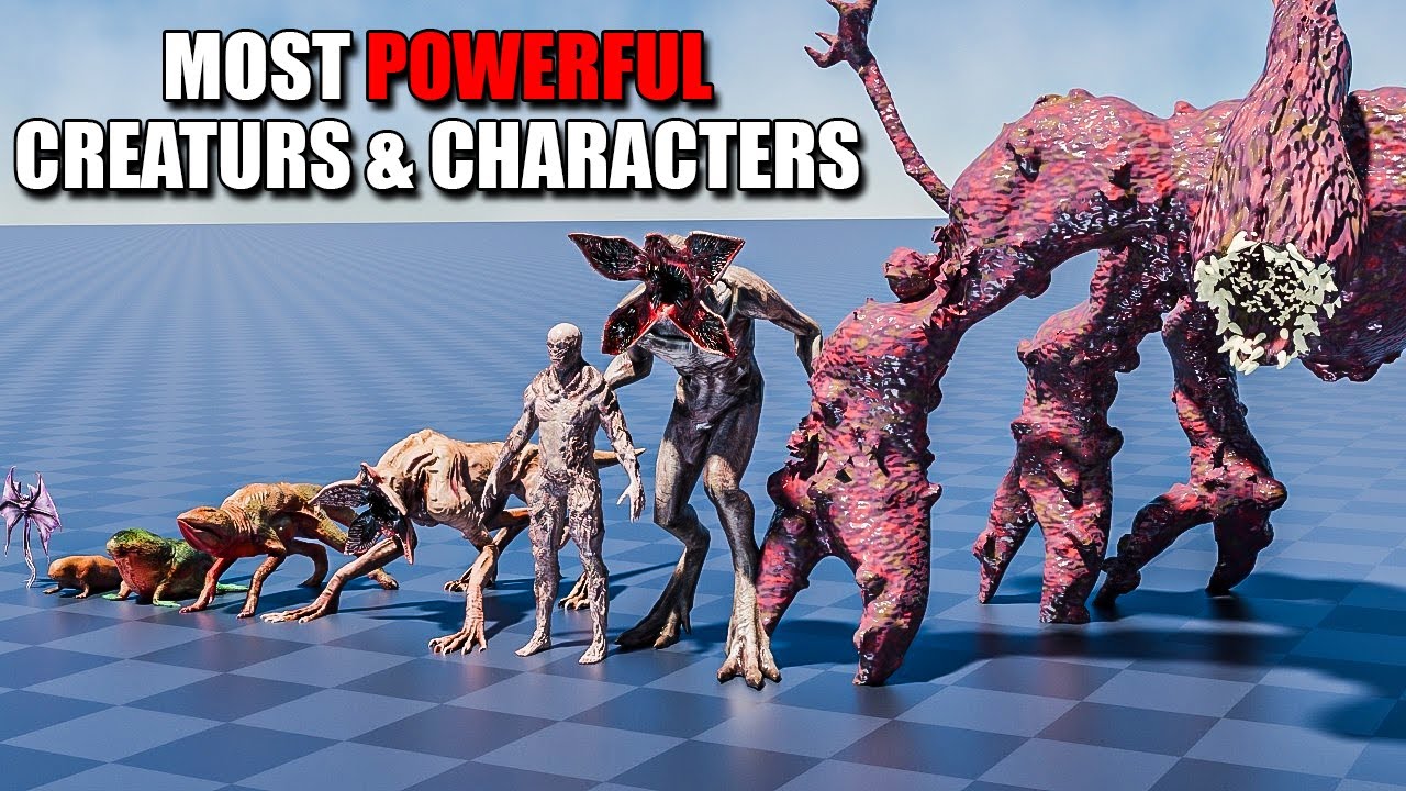 Top 10 Most Powerful Creatures & Characters in Stranger Things (Tamil) | Savage Point