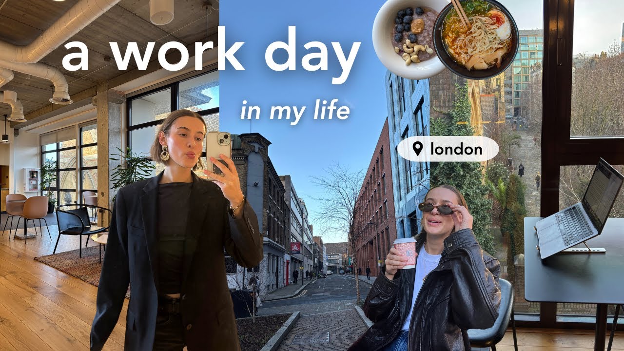 a busy day as a marketing gal in london | day in my life working a 9-5 job