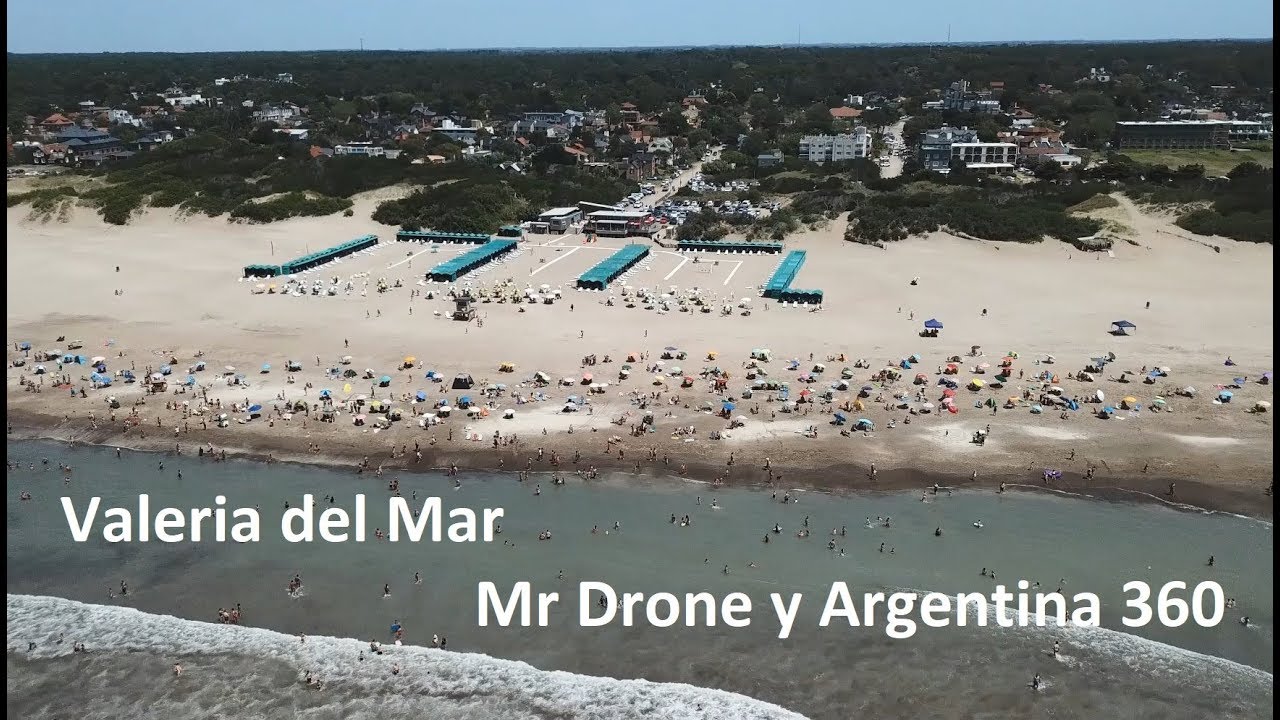 Valeria del Mar DRONE Verano Enero 2020 Buenos Aires Argentina