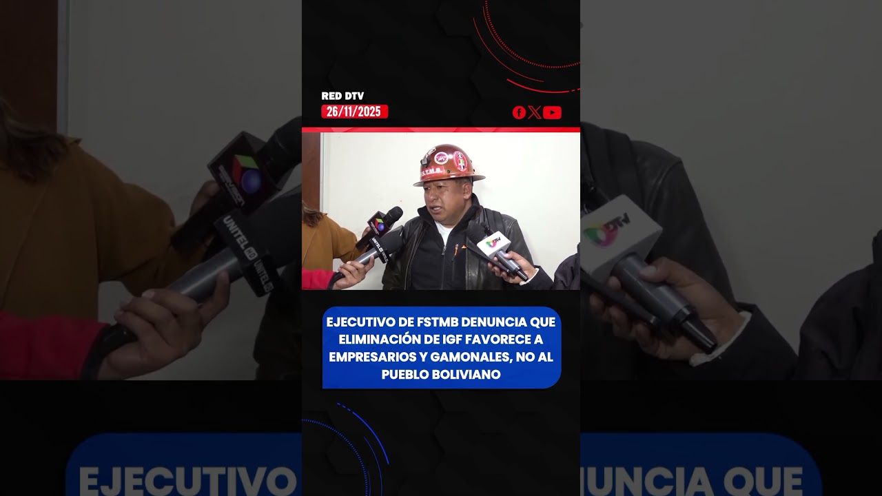 Ejecutivo de FSTMB denuncia que eliminaci&oacute;n de IGF favorece a empresarios y gamonales, no al pueblo