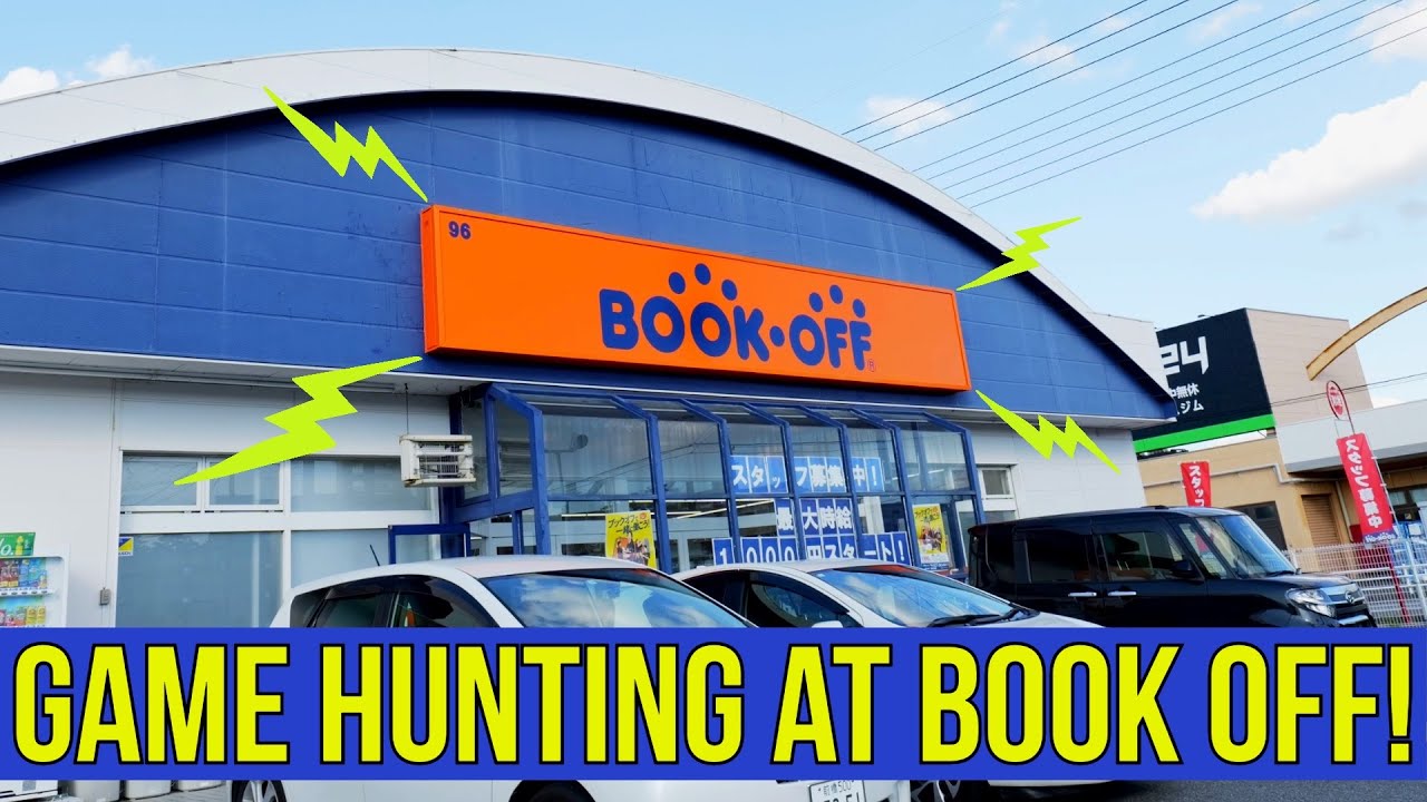 Handhelds and more! Let's take the retro game hunt back to BOOK OFF!