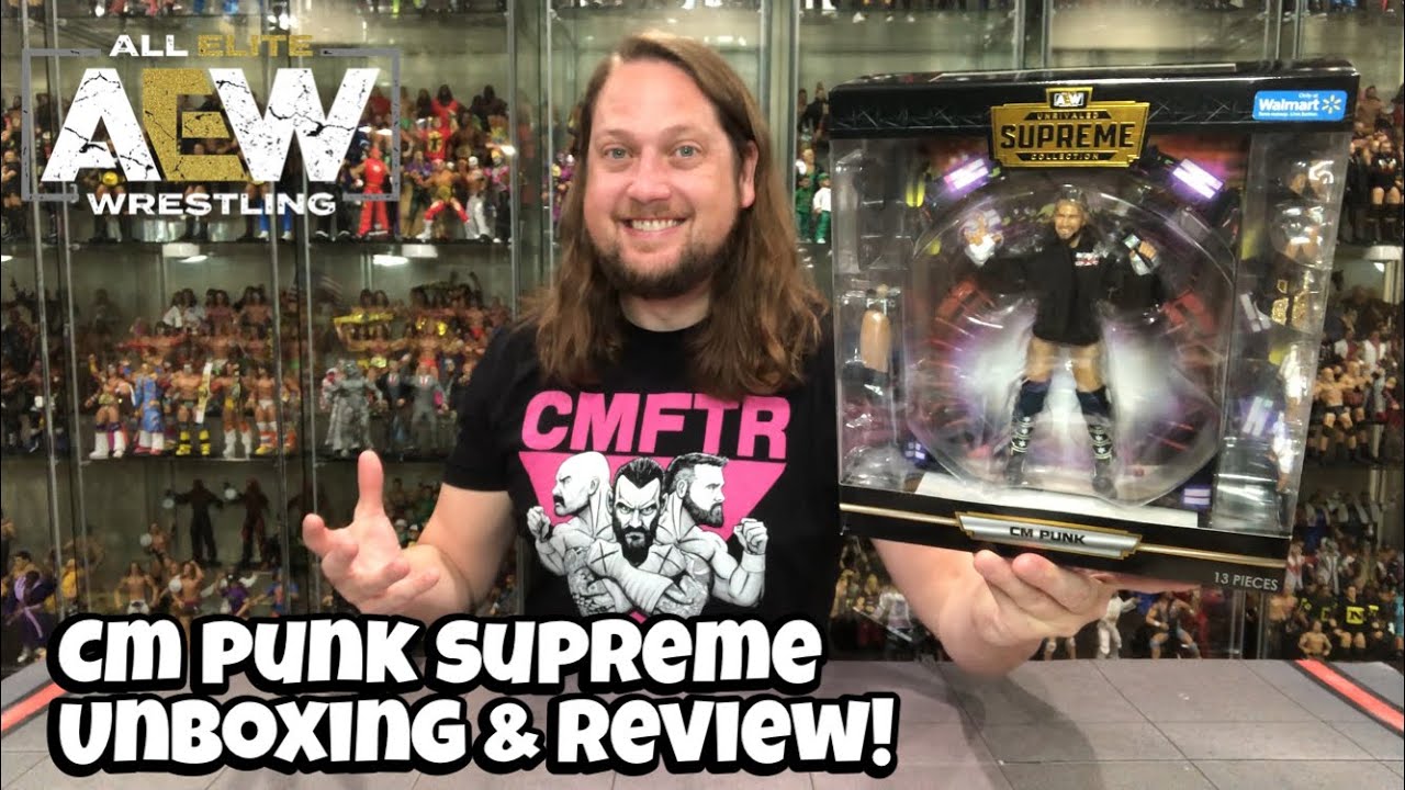 CM Punk AEW Supreme Unboxing & Review!