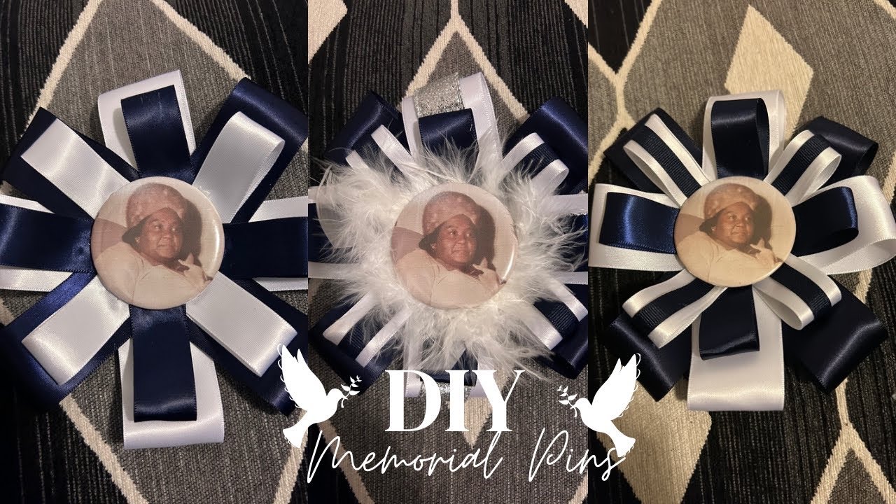 How to make a Memorial Pin|DIY| Beginner friendly| Detailed| Measurements Included +tribute🕊️