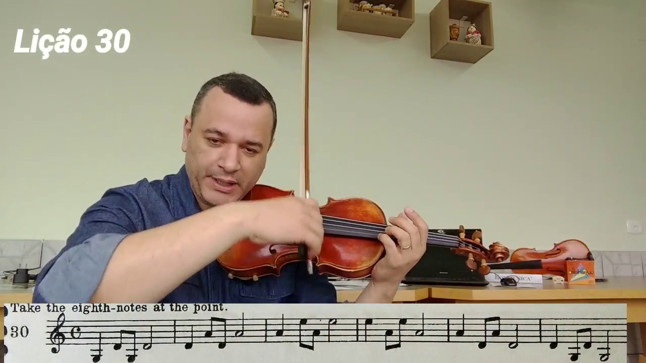 AULA 11 METODO VIOLINO LAOUREUX VOL1 - LICOES 29 E 30