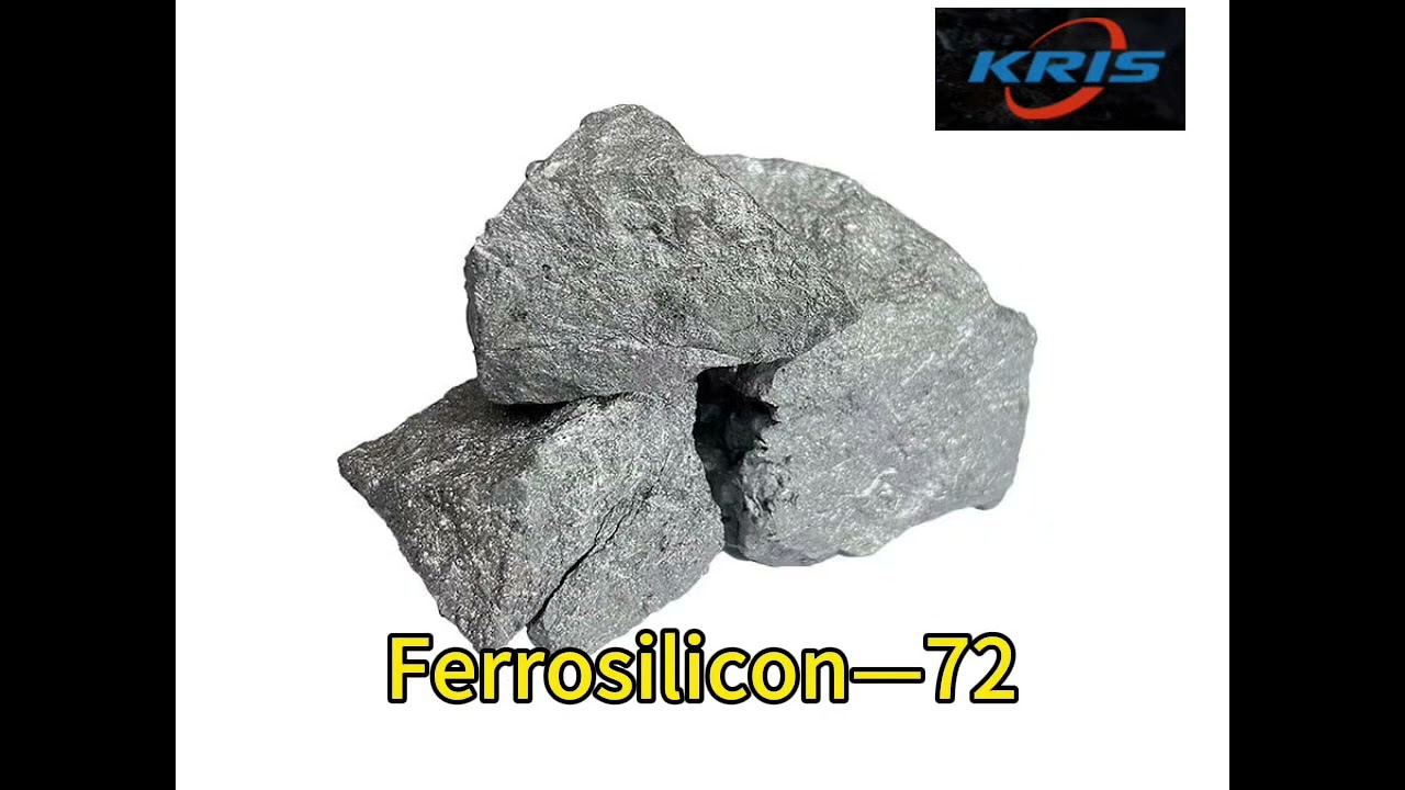 ferro silicon: made from semi-coke/silica/steel chips