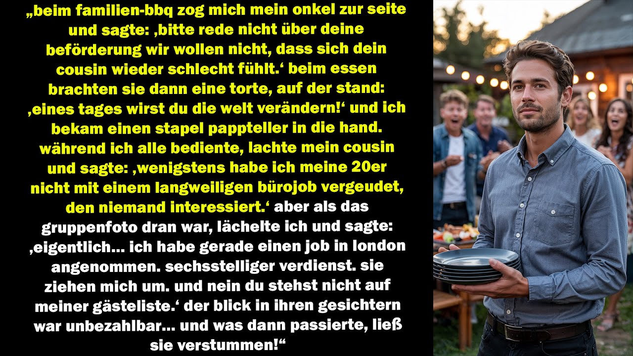 „SIE MACHTEN SICH LUSTIG ÜBER MEINEN JOB — DOCH ALS ICH MEINE NEUEN PLÄNE VERRIET, WAREN SIE